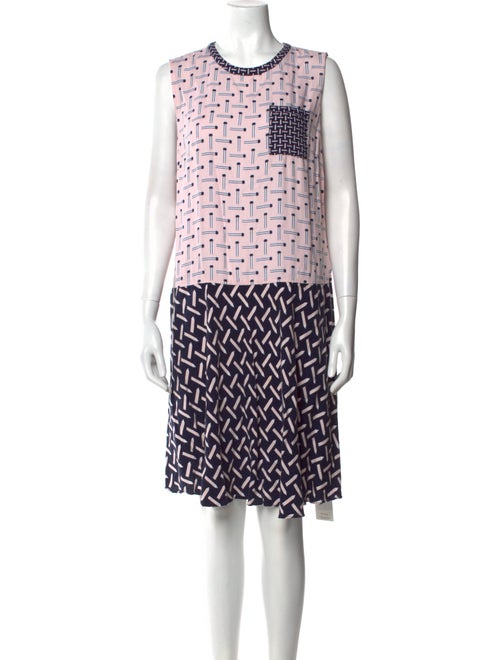 Ted Baker Printed Knee-Length Dress