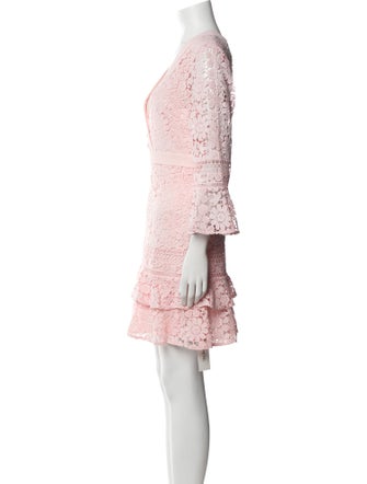 Ted Baker Lace Pattern Mini Dress