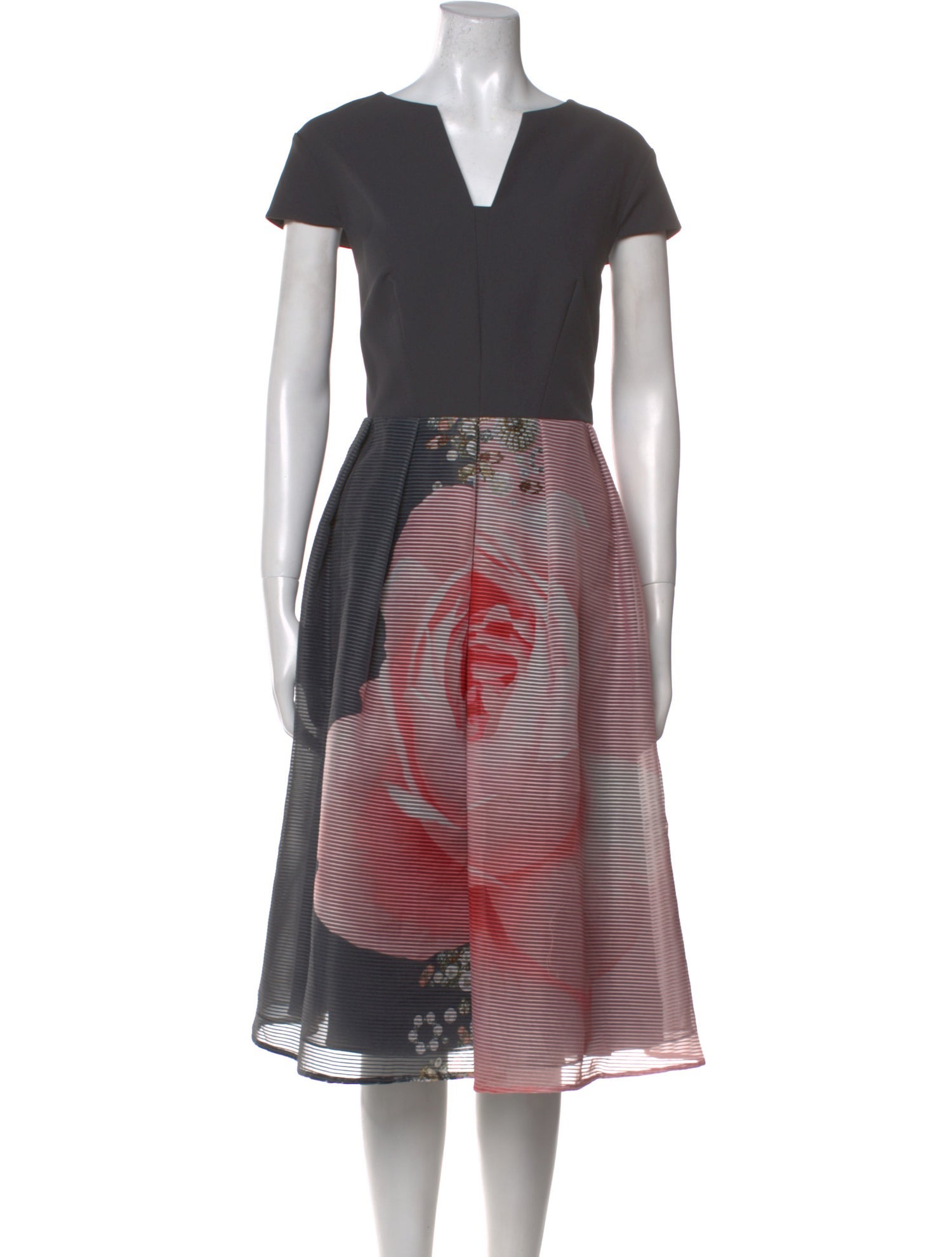 Ted Baker Printed Midi Length Dress