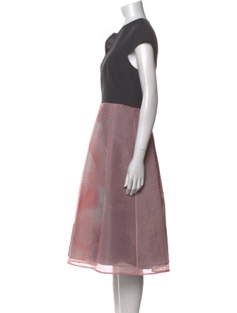 Ted Baker Printed Midi Length Dress