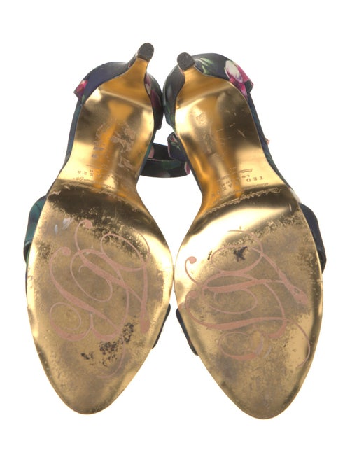 Ted Baker Floral Print Sandals