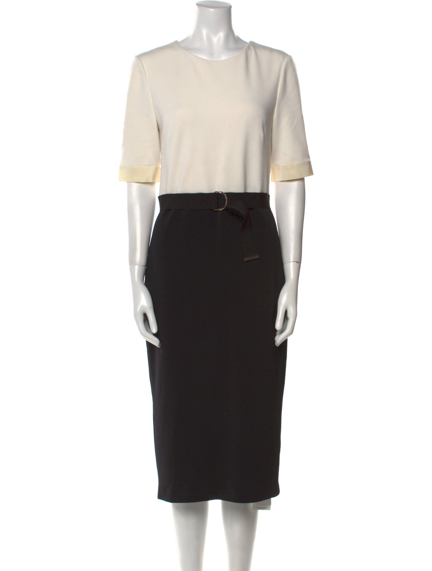 Ted Baker Crew Neck Midi Length Dress