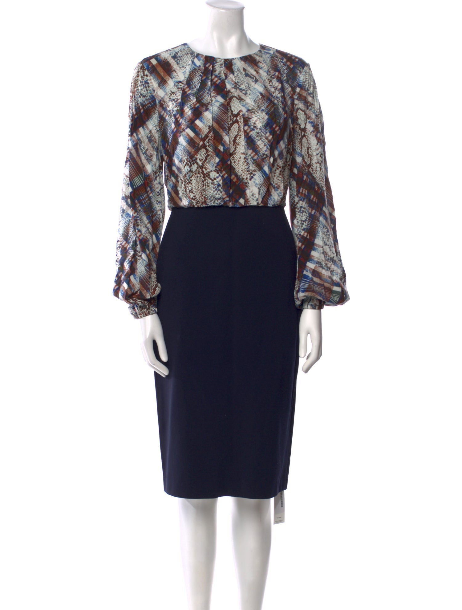 Ted Baker Printed Knee-Length Dress