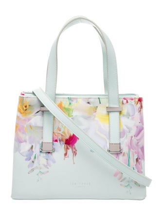 Ted Baker Saffiano Leather Top Handle Bag