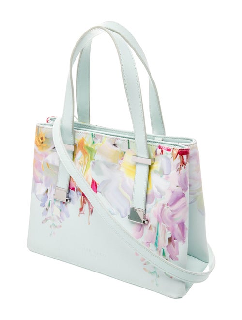 Ted Baker Saffiano Leather Top Handle Bag