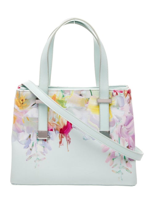 Ted Baker Saffiano Leather Top Handle Bag