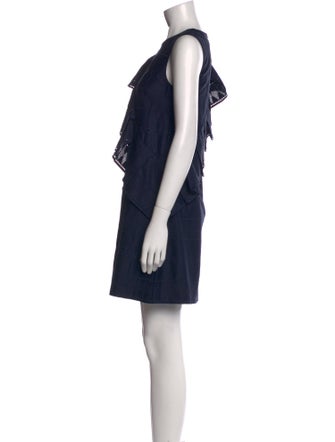 Ted Baker Crew Neck Mini Dress