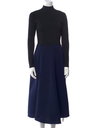 Ted Baker Mock Neck Long Dress