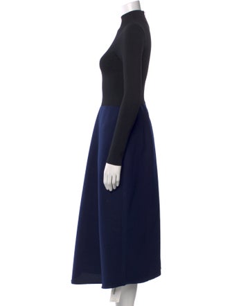 Ted Baker Mock Neck Long Dress