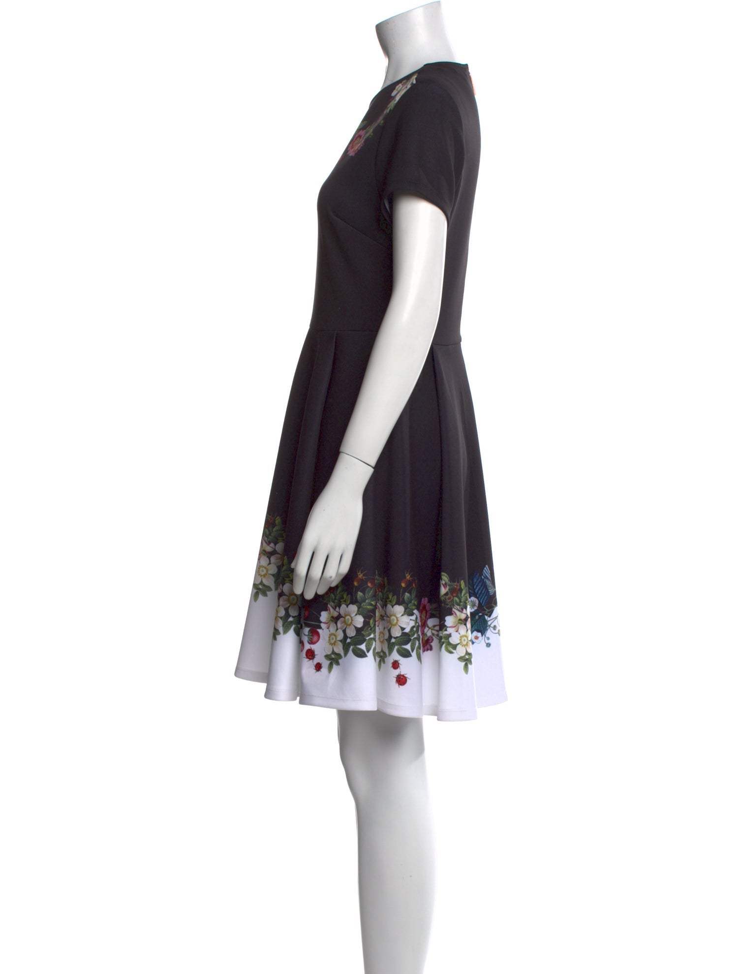 Ted Baker Floral Print Mini Dress