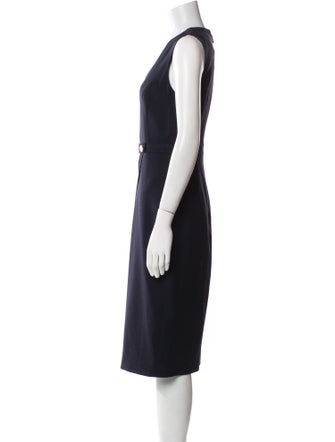 Ted Baker Wool Midi Length Dress