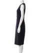 Ted Baker Wool Midi Length Dress