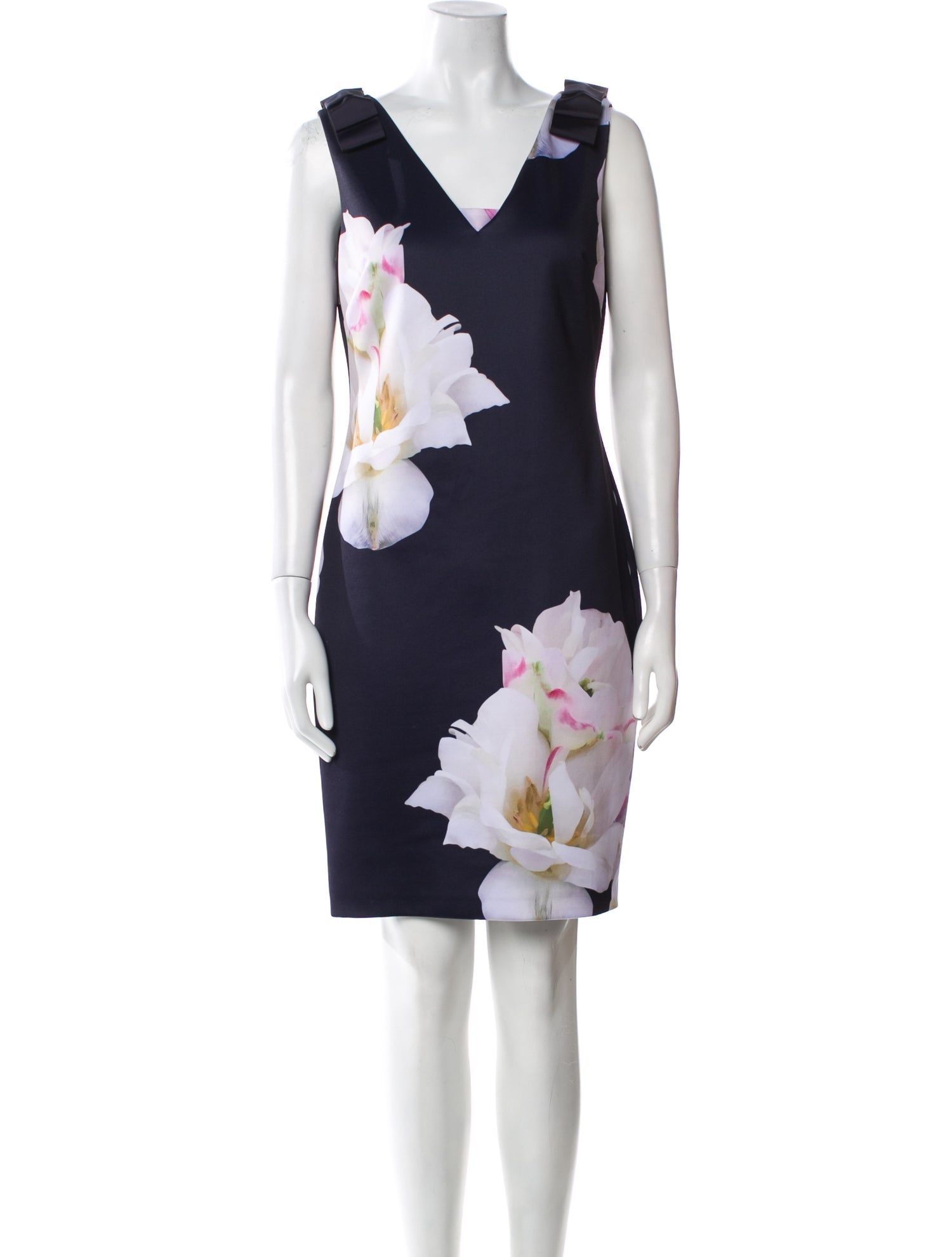 Ted Baker Floral Print Mini Dress