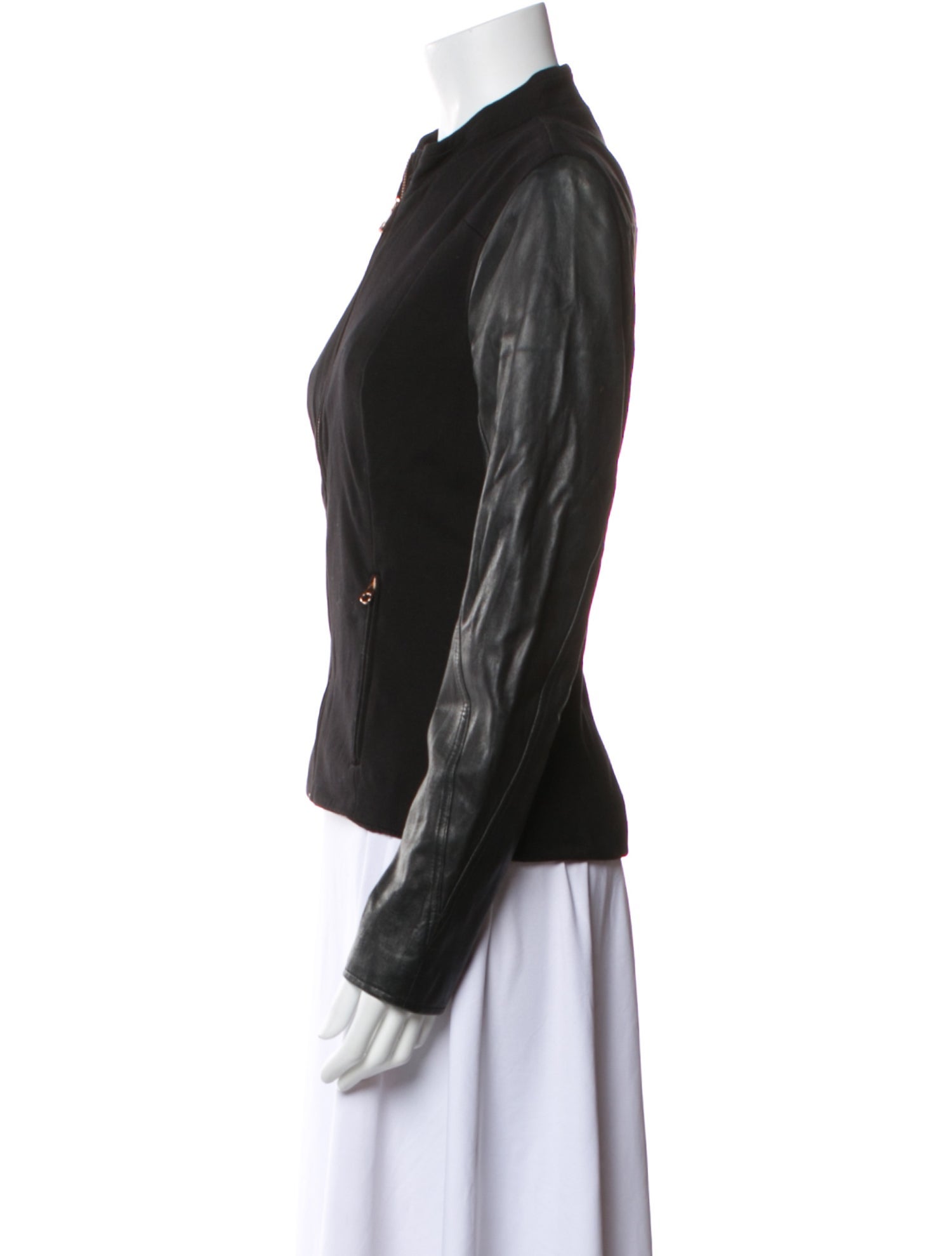 Ted Baker Colorblock Pattern Bomber Jacket