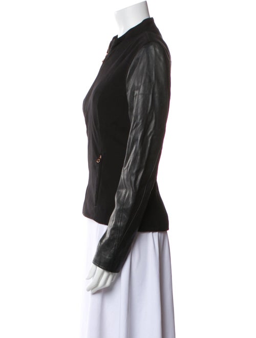 Ted Baker Colorblock Pattern Bomber Jacket