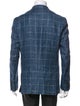Ted Baker Linen Houndstooth Print Blazer