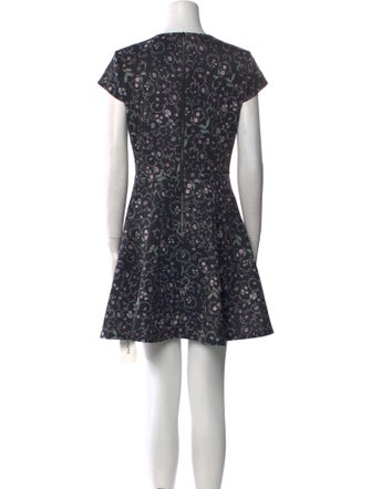 Ted Baker Floral Print Mini Dress