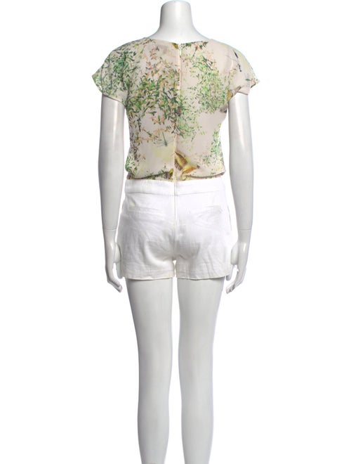 Ted Baker Printed Crew Neck Romper