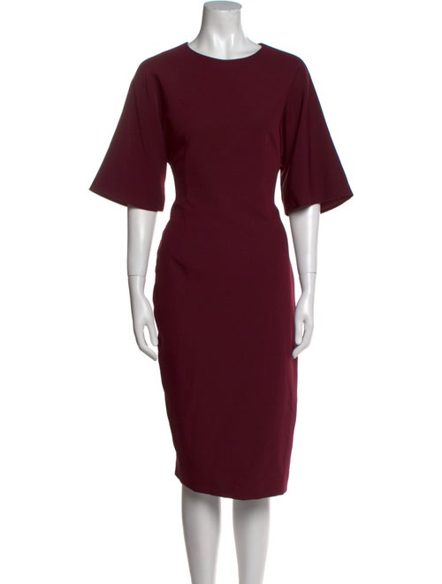 Ted Baker Crew Neck Midi Length Dress