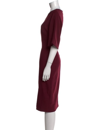 Ted Baker Crew Neck Midi Length Dress