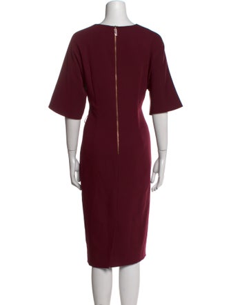Ted Baker Crew Neck Midi Length Dress