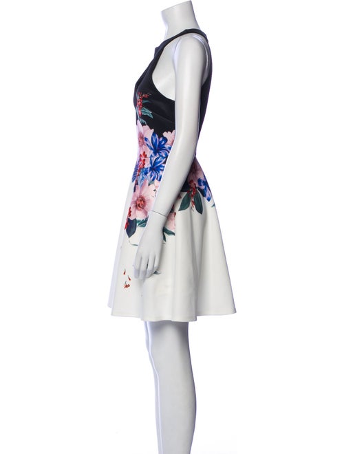 Ted Baker Floral Print Mini Dress