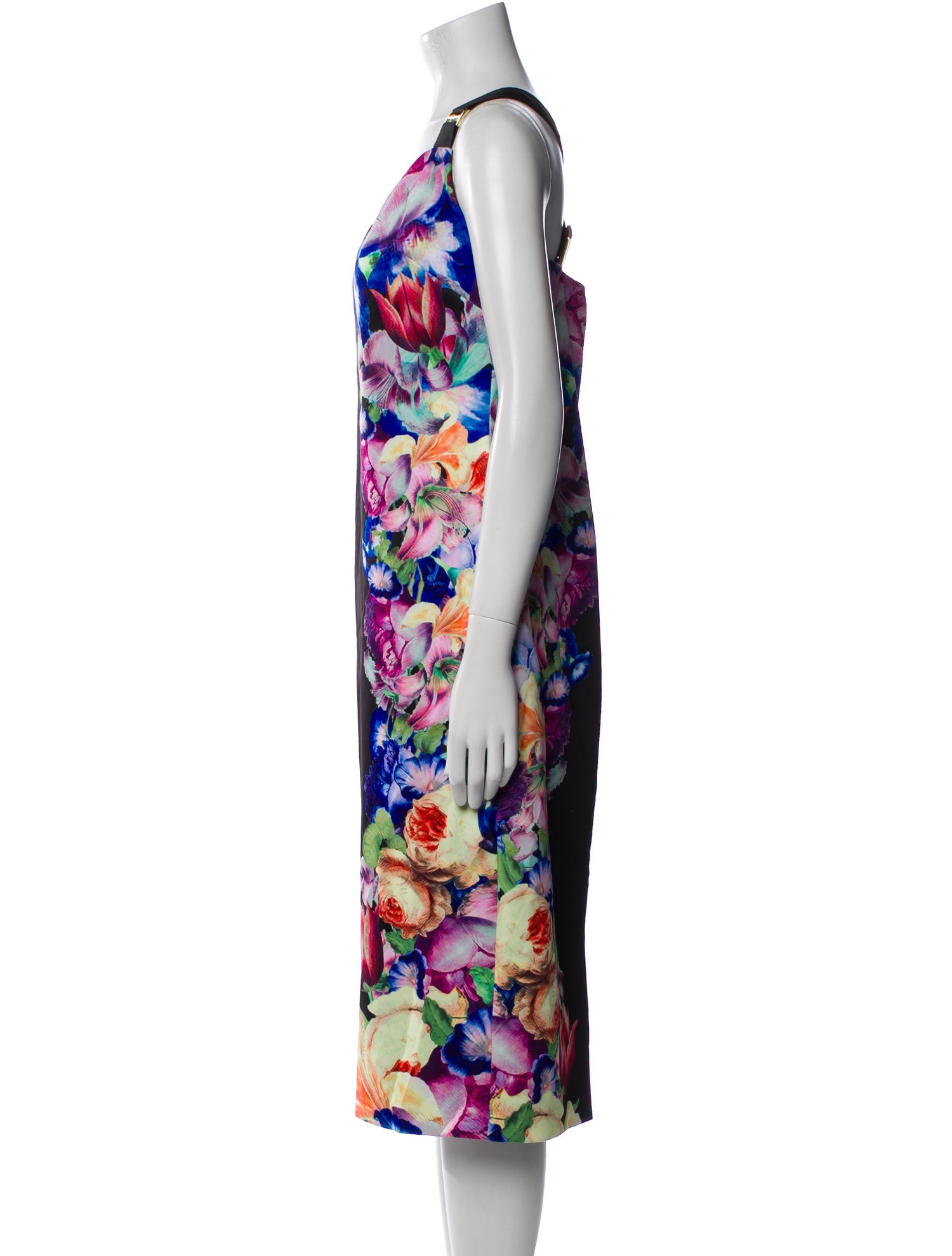Ted Baker Floral Print Long Dress