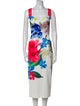Ted Baker Floral Print Long Dress