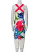 Ted Baker Floral Print Long Dress