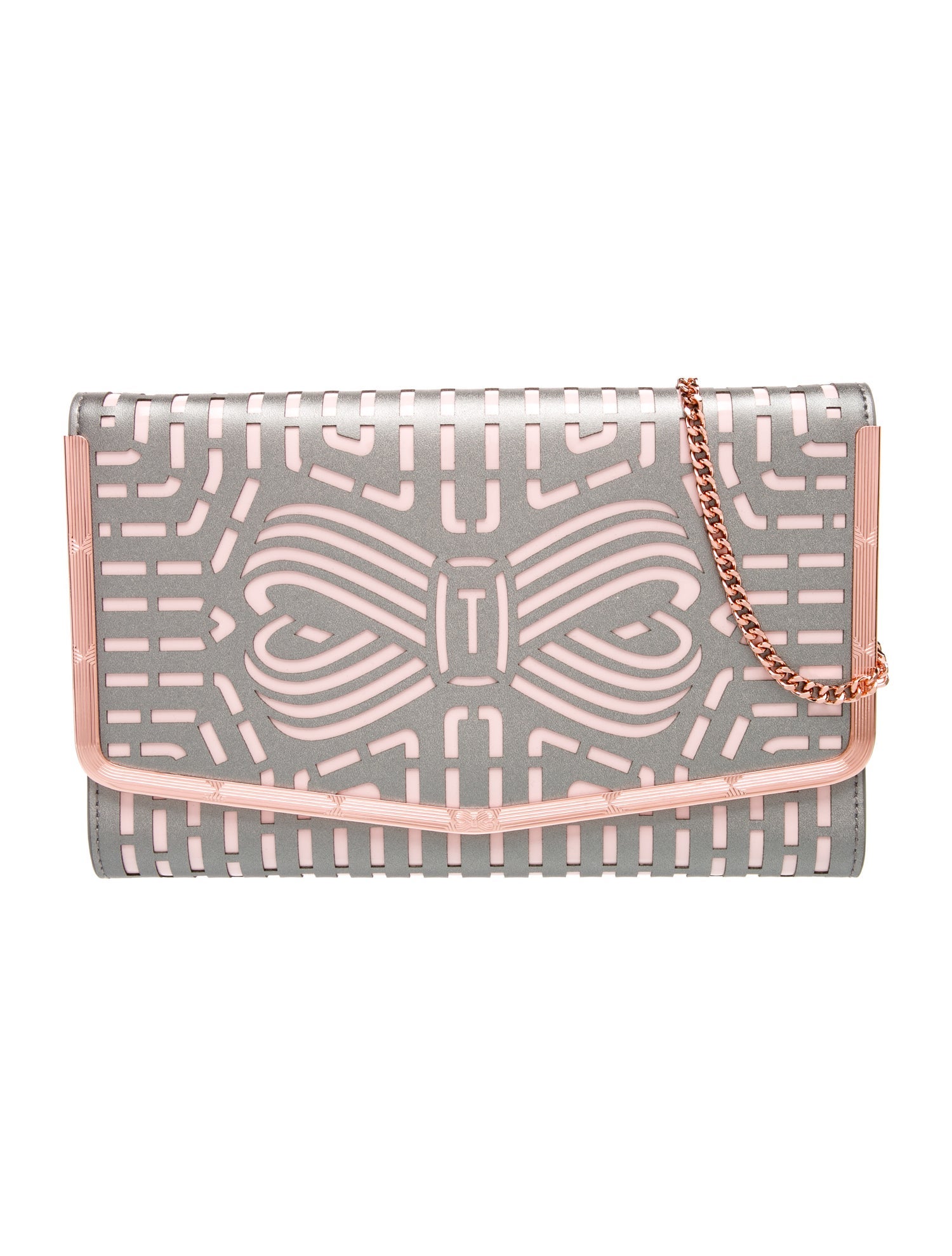 Ted Baker Patent Leather Clutch w/ Tags