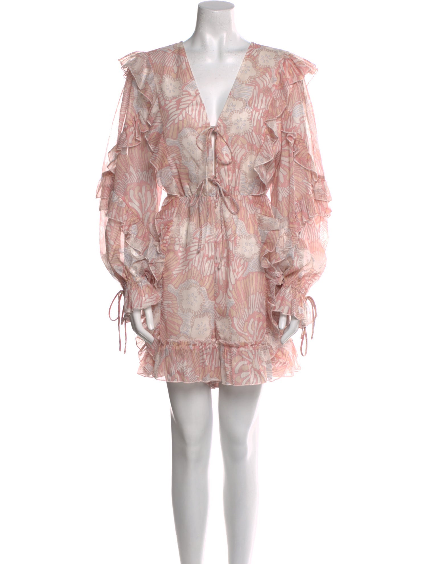 Ted Baker Printed Knee-Length Dress