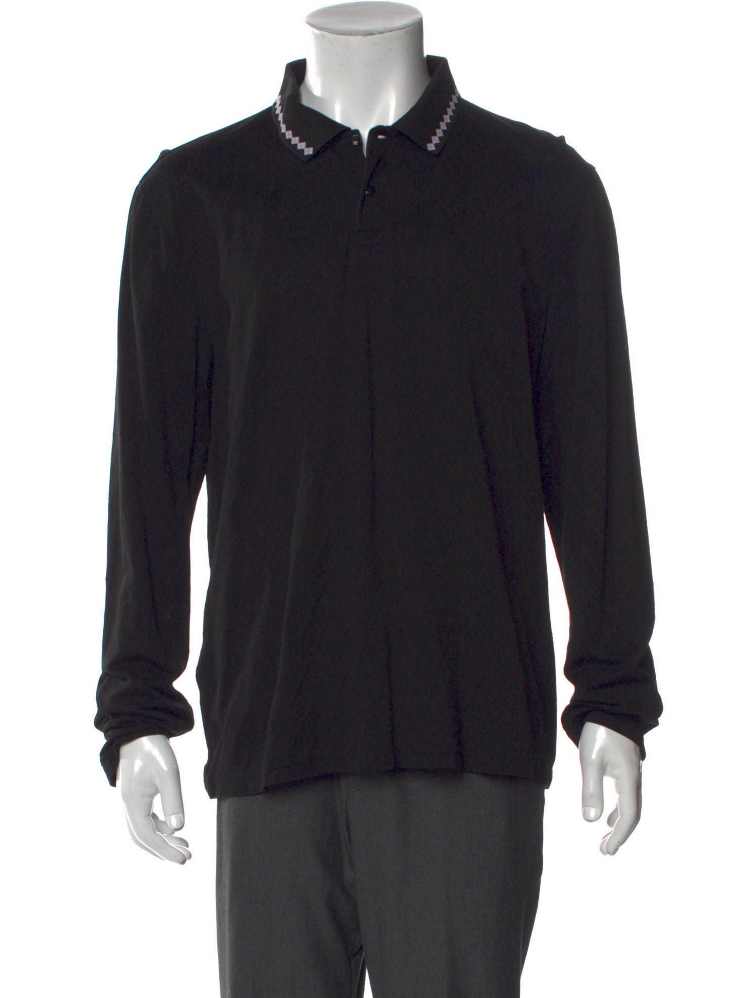Ted Baker Collar Long Sleeve Polo Sweater