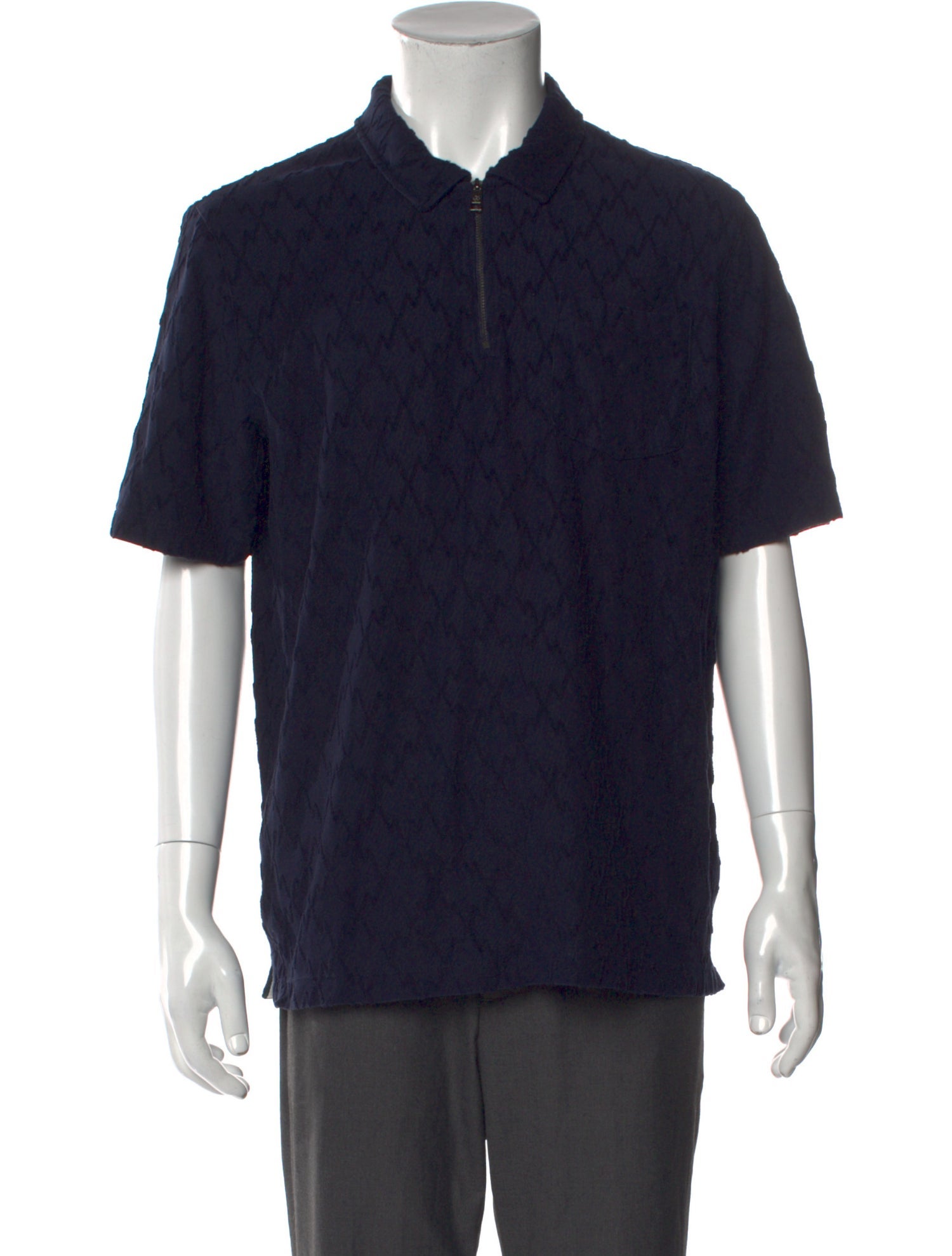 Ted Baker Collar Short Sleeve Polo Sweater