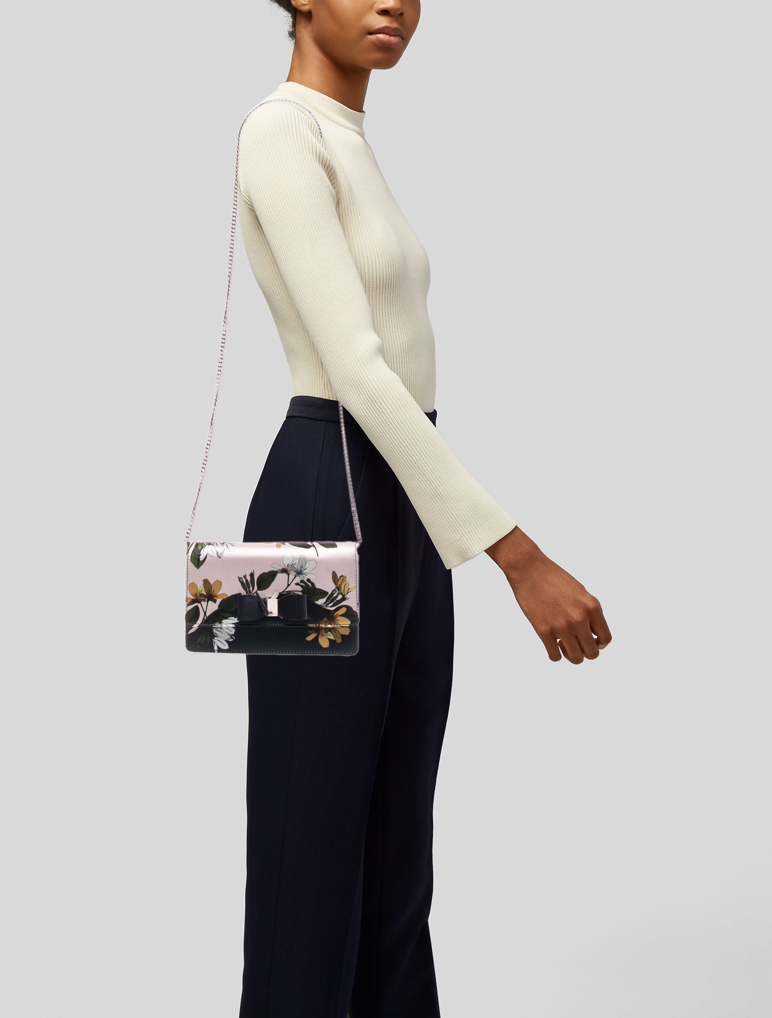 Ted Baker Satin Clutch w/ Tags