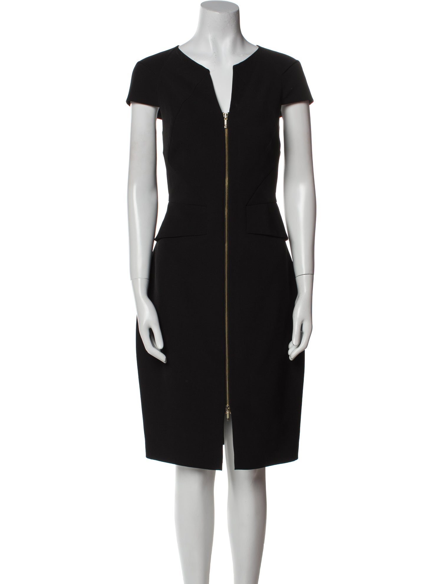 Ted Baker V-Neck Knee-Length Dress