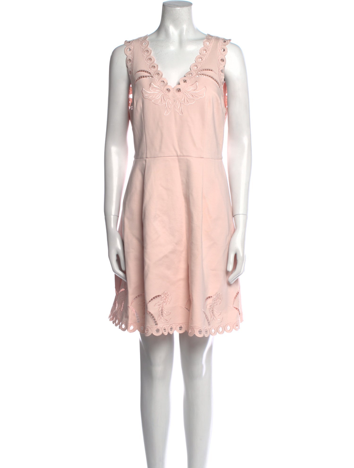 Ted Baker V-Neck Mini Dress
