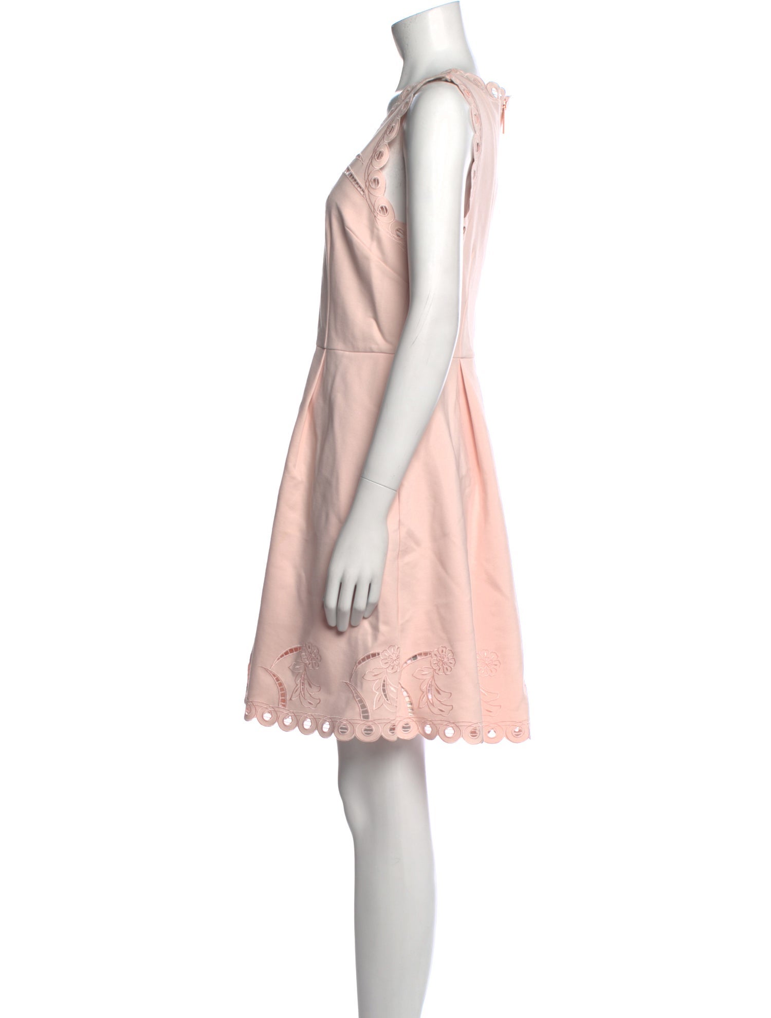 Ted Baker V-Neck Mini Dress