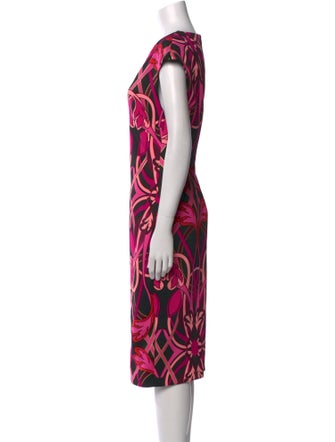 Ted Baker Printed Midi Length Dress