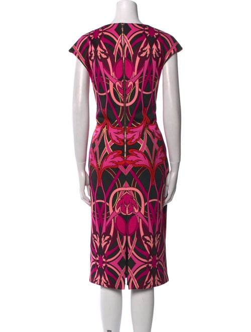 Ted Baker Printed Midi Length Dress