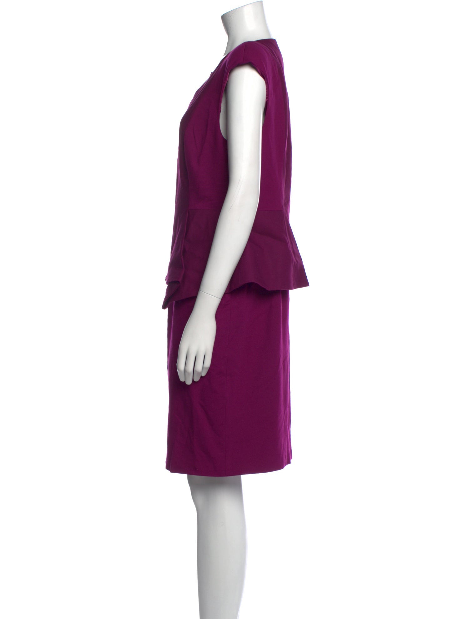 Ted Baker V-Neck Knee-Length Dress w/ Tags