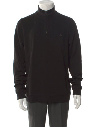 Ted Baker Mock Neck Long Sleeve Polo Sweater