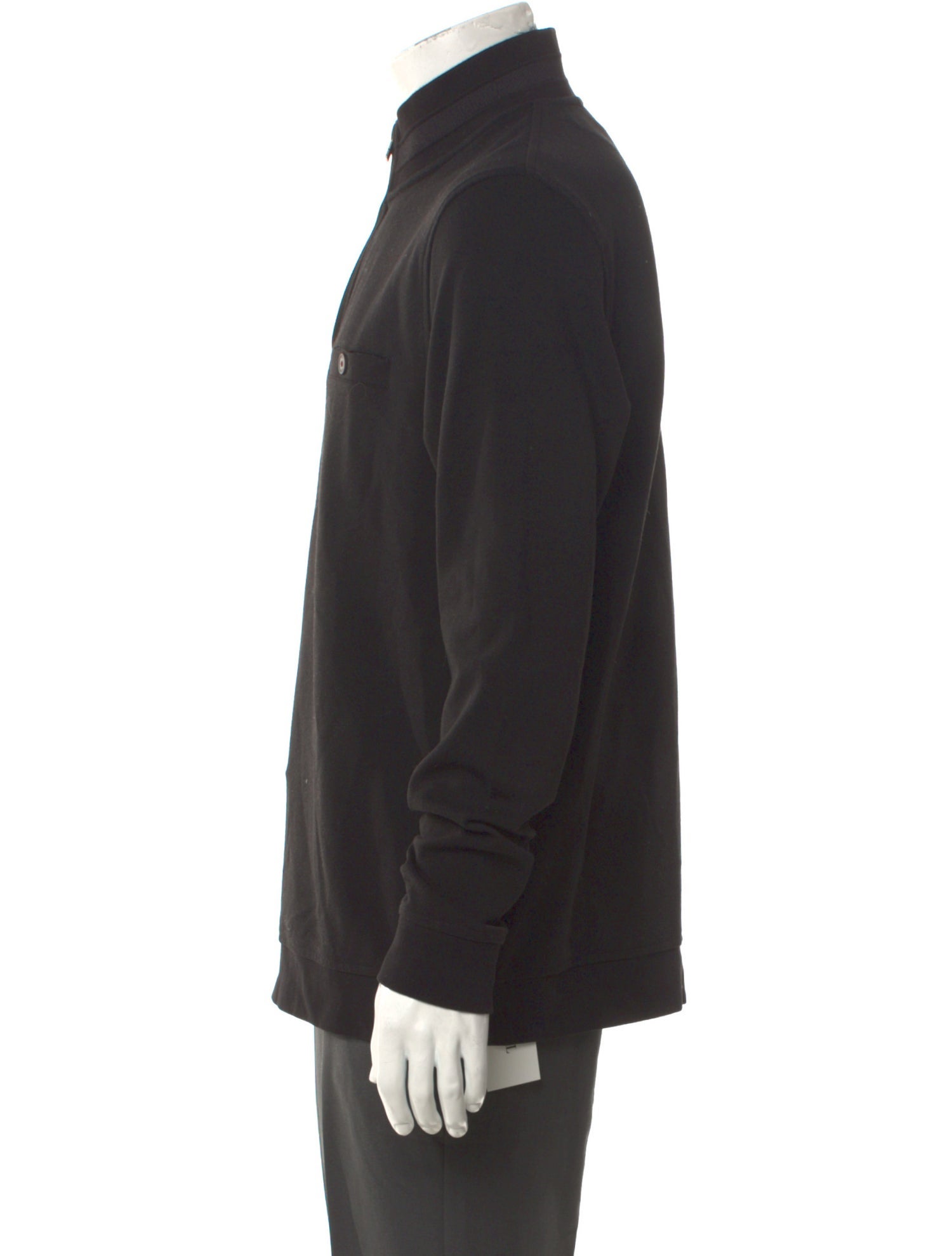 Ted Baker Mock Neck Long Sleeve Polo Sweater