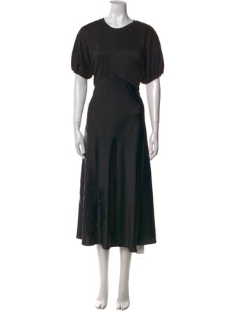 Ted Baker Crew Neck Midi Length Dress