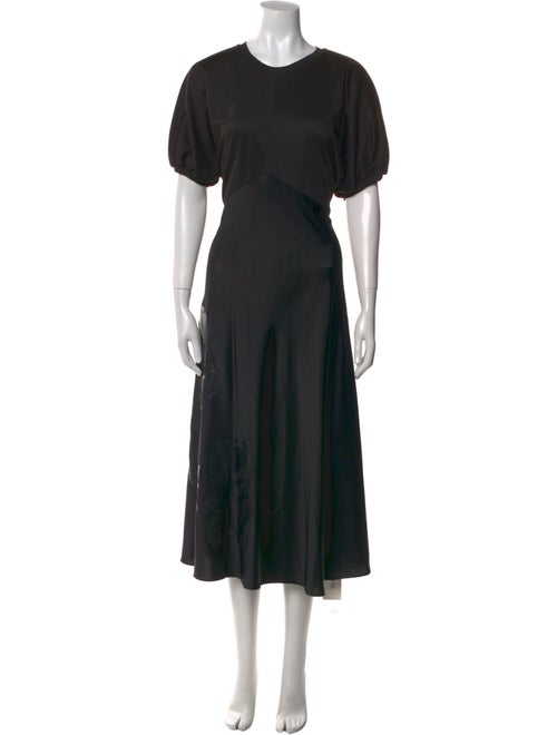 Ted Baker Crew Neck Midi Length Dress