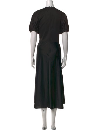 Ted Baker Crew Neck Midi Length Dress