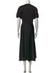 Ted Baker Crew Neck Midi Length Dress