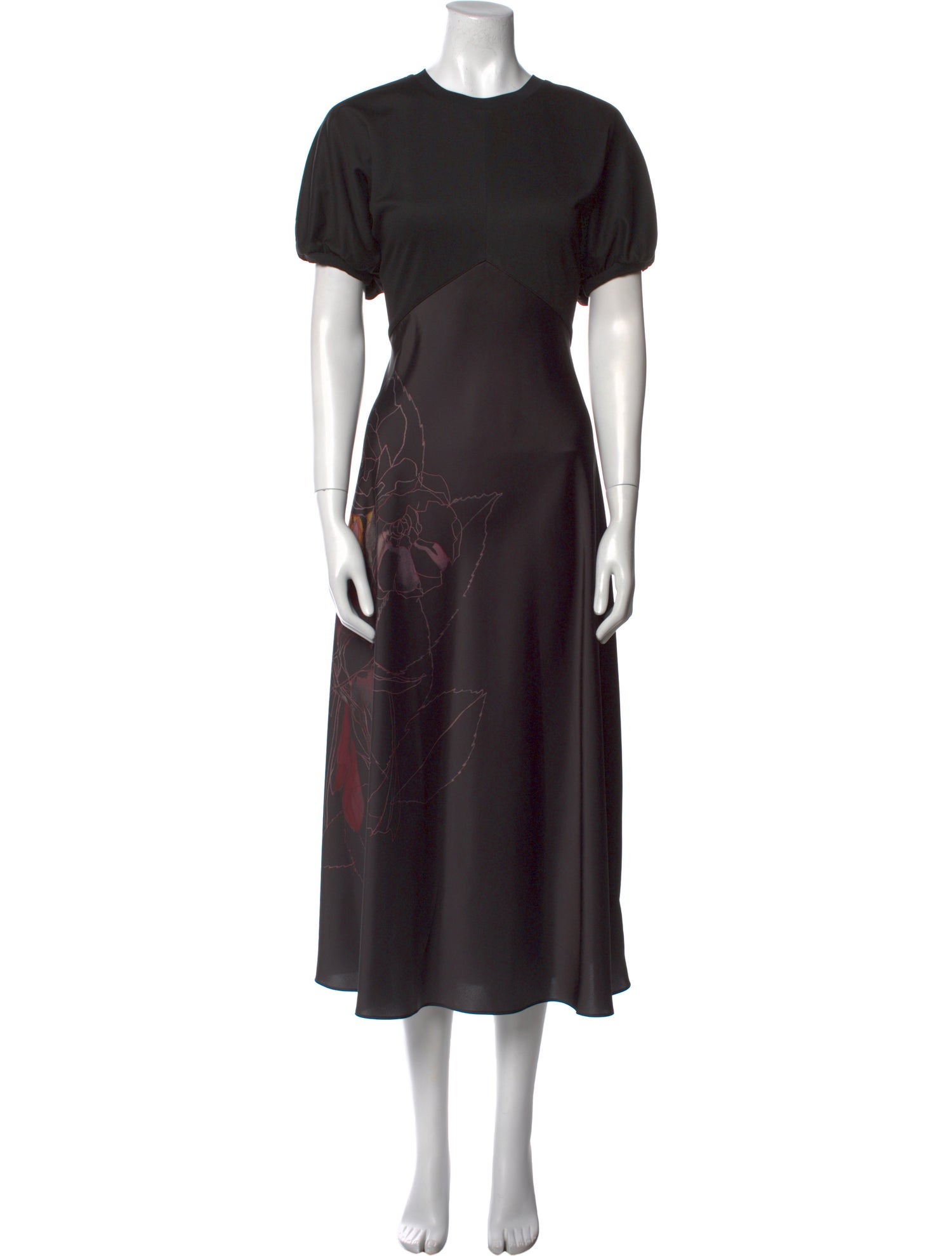 Ted Baker Printed Long Dress