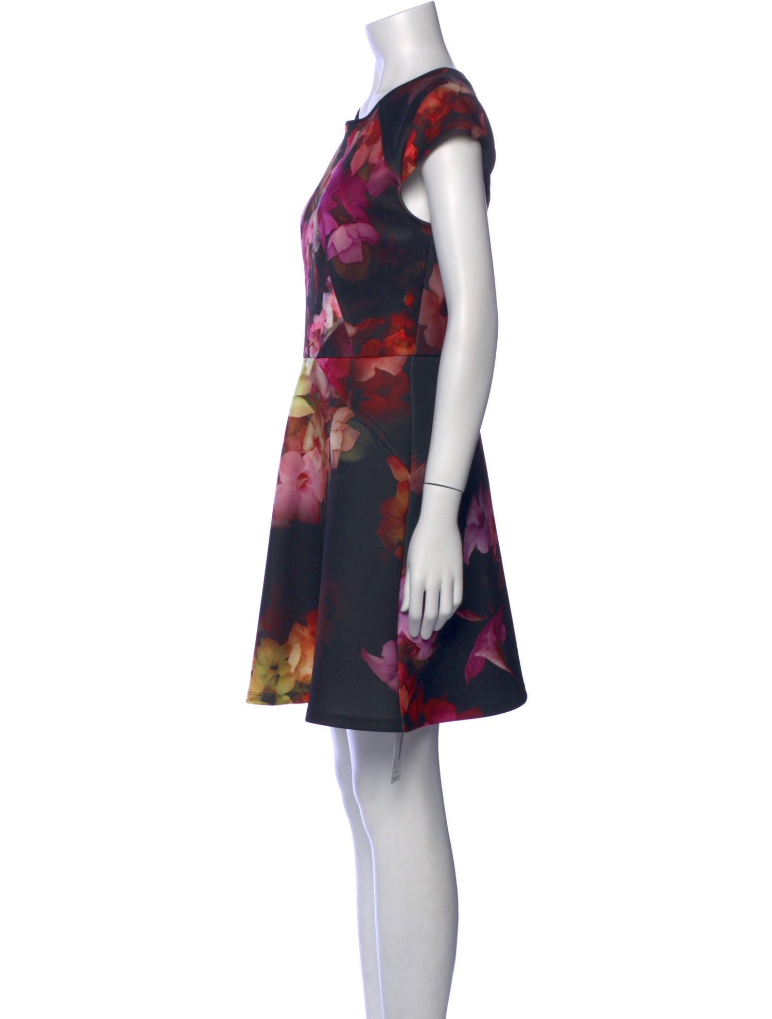 Ted Baker Floral Print Mini Dress