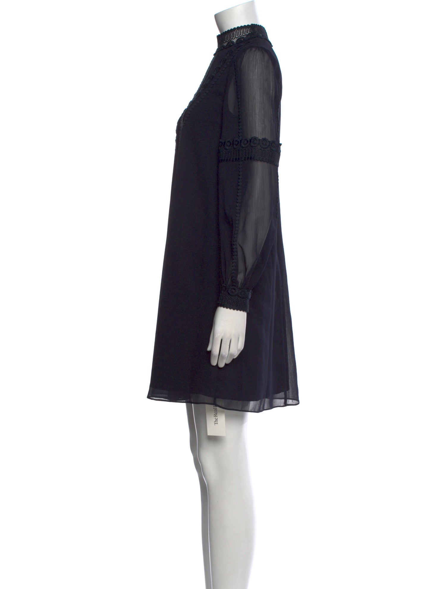 Ted Baker Mock Neck Mini Dress