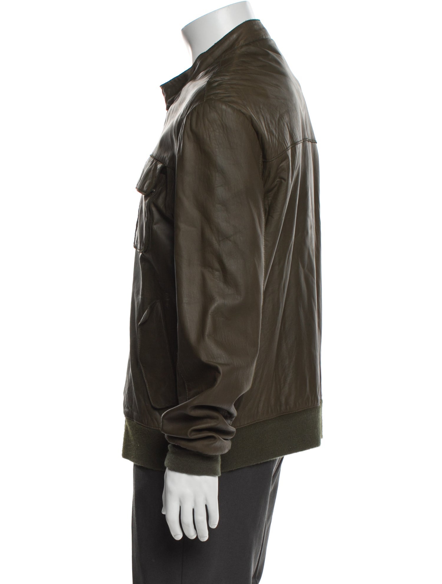 Ted Baker Leather Utility Jacket